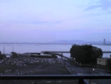 琵琶湖大花火大会開始前