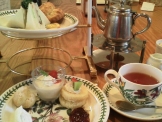 紅茶館のアフタヌーンティーセット