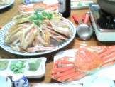 松栄のカニ料理