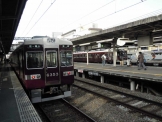 桂でならんだ６３００系