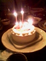 誕生日ケーキです
