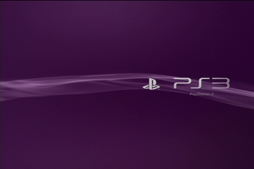 PS3ファームウェア３．０の起動画面