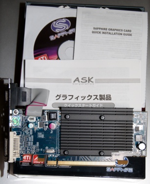 SAPPHIRE HD4350 512M DDR2 PCI-E HDMI DVI-I VGA 11142-07-20Rの中身