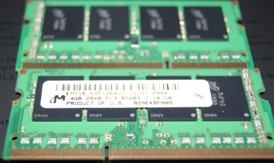 SODIMM DDR3 PC3-8500 4GB (Micron)
